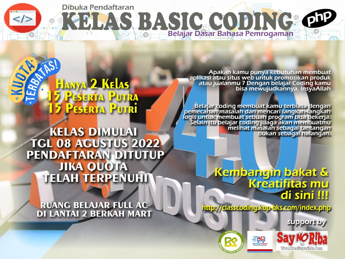 Kursus Coding Bagi Pemula