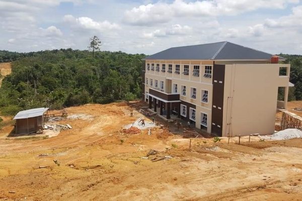 pembangunan kompleks sekolah AlBayan 1