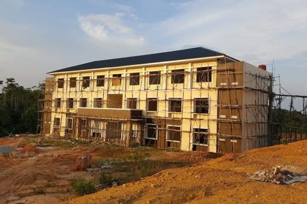 pembangunan kompleks sekolah AlBayan 2
